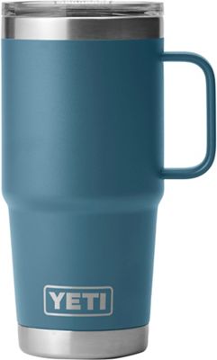  YETI Rambler 20 oz Travel Mug, Stainless Steel, Vacuum Insulated  with Stronghold Lid, Navy : Home & Kitchen