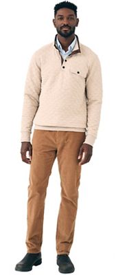 Faherty Men's Epic Quilted Fleece Pullover