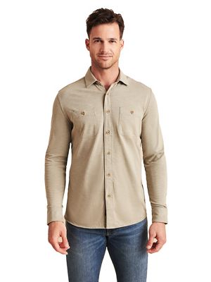 Faherty Men's Knit Seasons Shirt