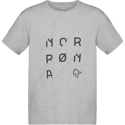 Norrona Men's /29 Cotton Slant Logo T-Shirt