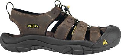 KEEN Mens Newport Leather Water Sandals with Toe Protection