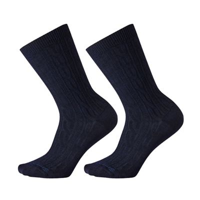 Smartwool Women's Cable Crew Sock - 2 Pack