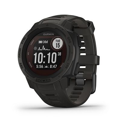  Garmin Instinct 2S, Smaller-Sized GPS Outdoor Watch, Multi-GNSS  Support, Tracback Routing, Graphite, 40 MM