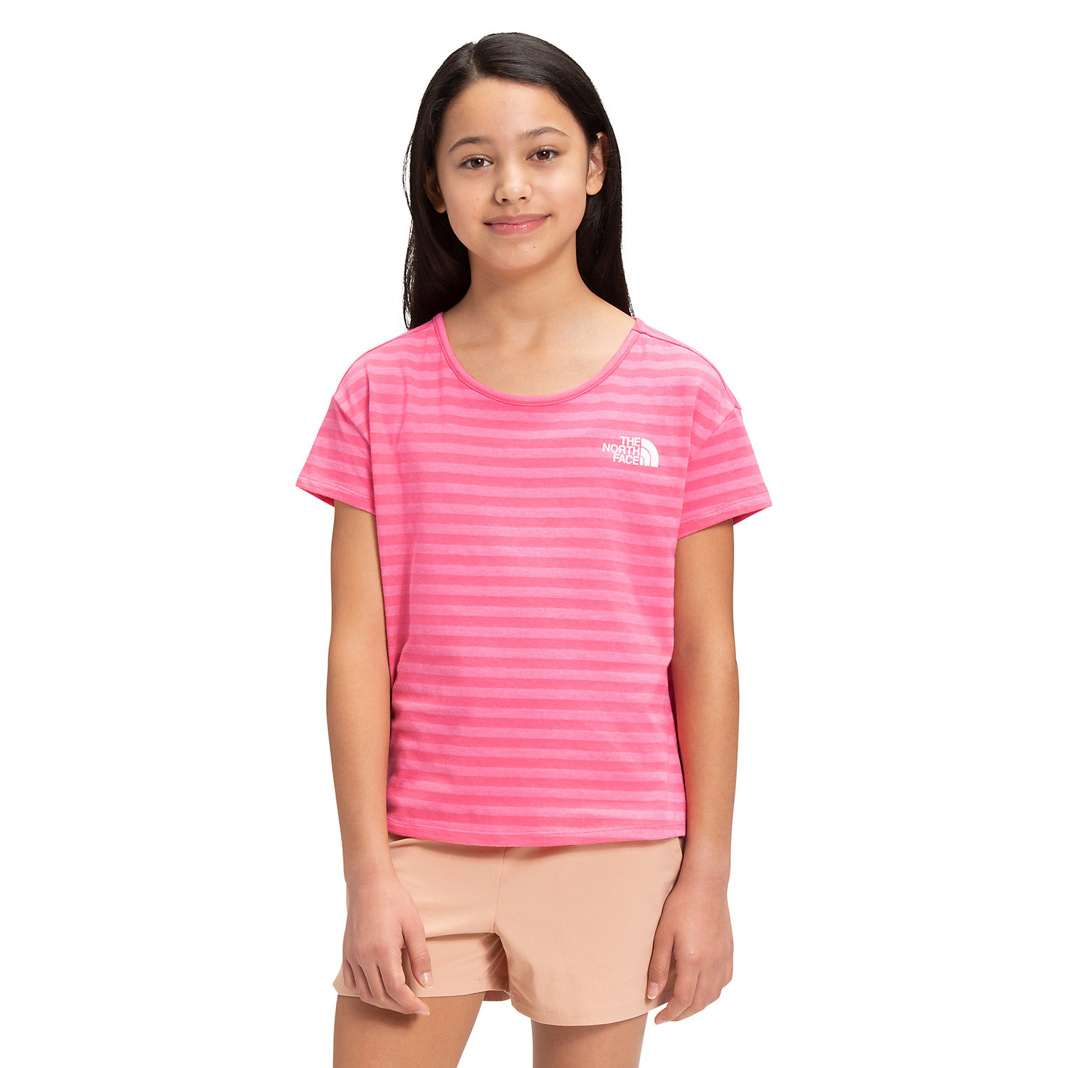 The North Face Girls Tri-Blend SS Tee