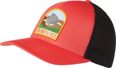 The North Face Truckee Trucker Hat - Large / XL, Horizon Red / Valley Patch
