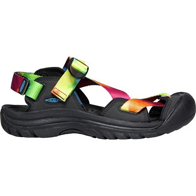 KEEN Women's Zerraport II Sandal - 9.5, Multi Tye-Dye / Black