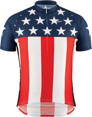louis garneau mens cycling jersey Cascades Mens Large Full-zip Green/White