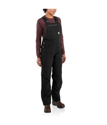 Women's Bib Snow Pants Quilted Overalls Waterproof Suspender