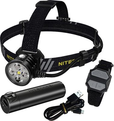 NITECORE HU60 1600 Lumen Focusable Headlamp with NPB1 Power Bank