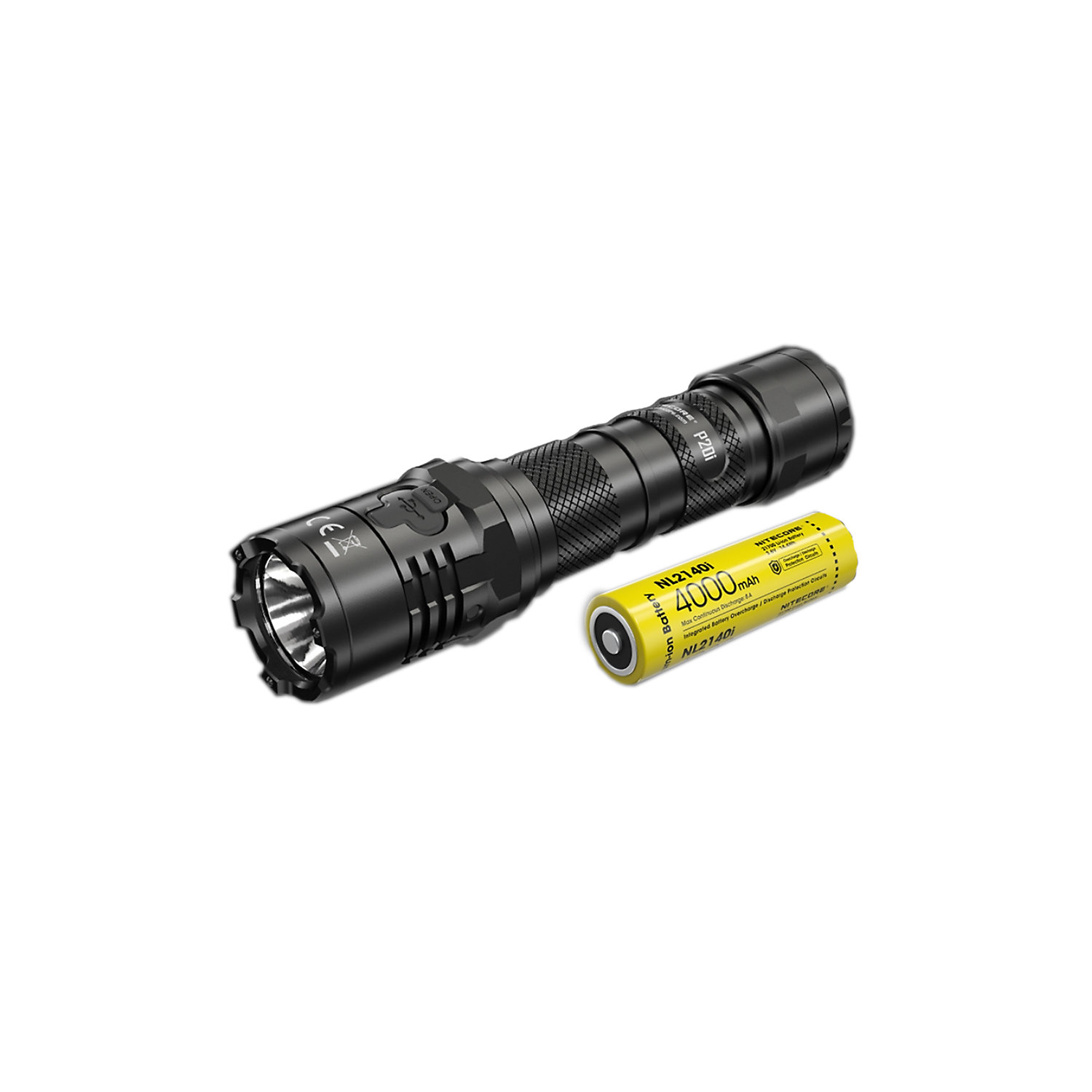 NITECORE P20i 1800 Lumen USB-C Rechargeable LED Flashlight