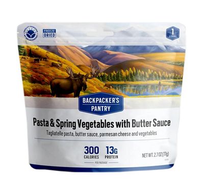 Backpackers Pantry Pasta & Spring Vegetables with Butter Sauce
