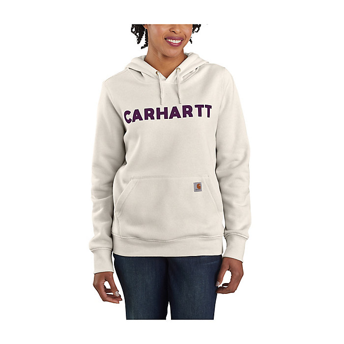 Carhartt Womens Relaxed Fit Midweight Logo Graphic Sweatshirt