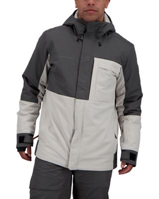 Obermeyer Men's Grommet Jacket - Medium, Fog