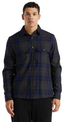 Icebreaker Mens Dawnder LS Flannel Shirt Plaid