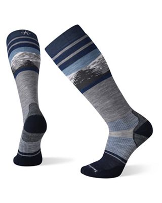 Smartwool Men's Performance Snow Targeted Cushion Pattern Over The Calf Sock