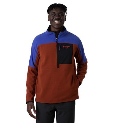 Cotopaxi Abrazo Half-Zip Fleece Jacket - Men's Maritime & Birch, XL