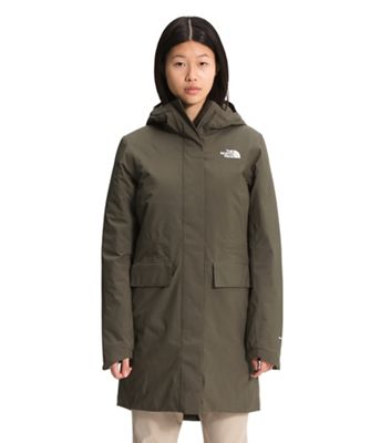 The North Face Women's City Breeze Insulated Parka - Large, New Taupe Green