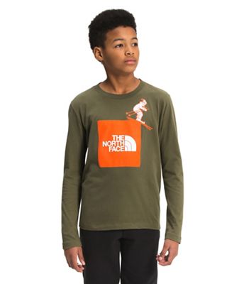 The North Face Boys' Graphic LS Tee