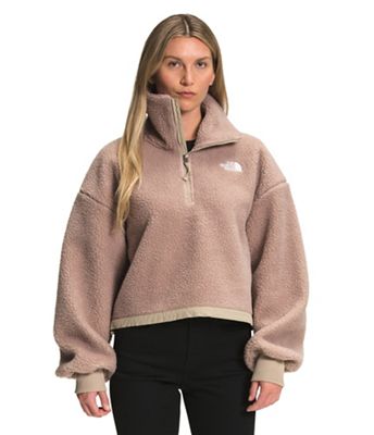 north face cropped quarter zip