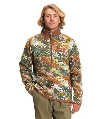 The North Face Men's Gordon Lyons Printed 1/4-Zip Pullover, Size: Small, Polyester/Elastic