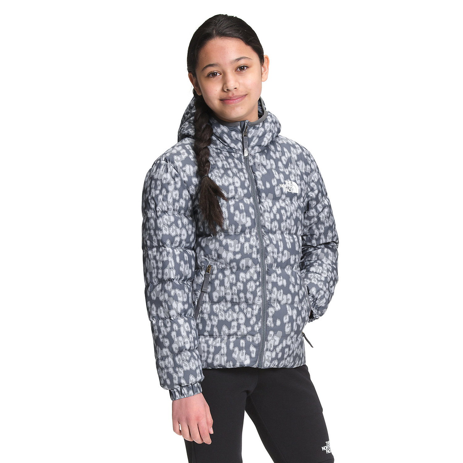 The North Face Girls Printed Hyalite Down Jacket