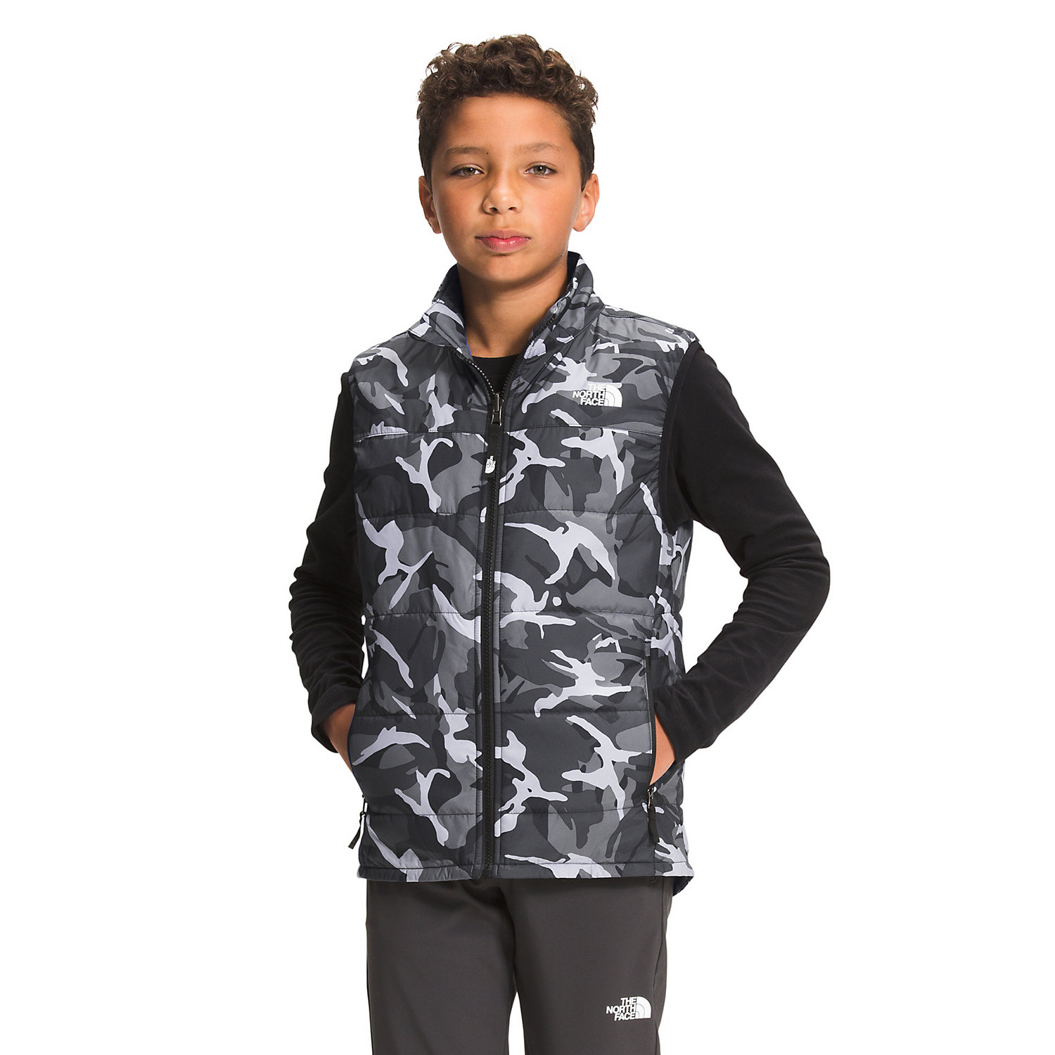 The North Face Youth Printed Reactor Insulated Vest