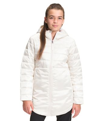 The North Face Girls' Printed Reversible Mossbud Swirl Parka
