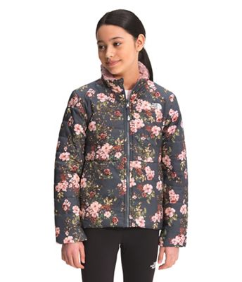 The North Face Girls' Printed Reversible Mossbud Swirl Jacket