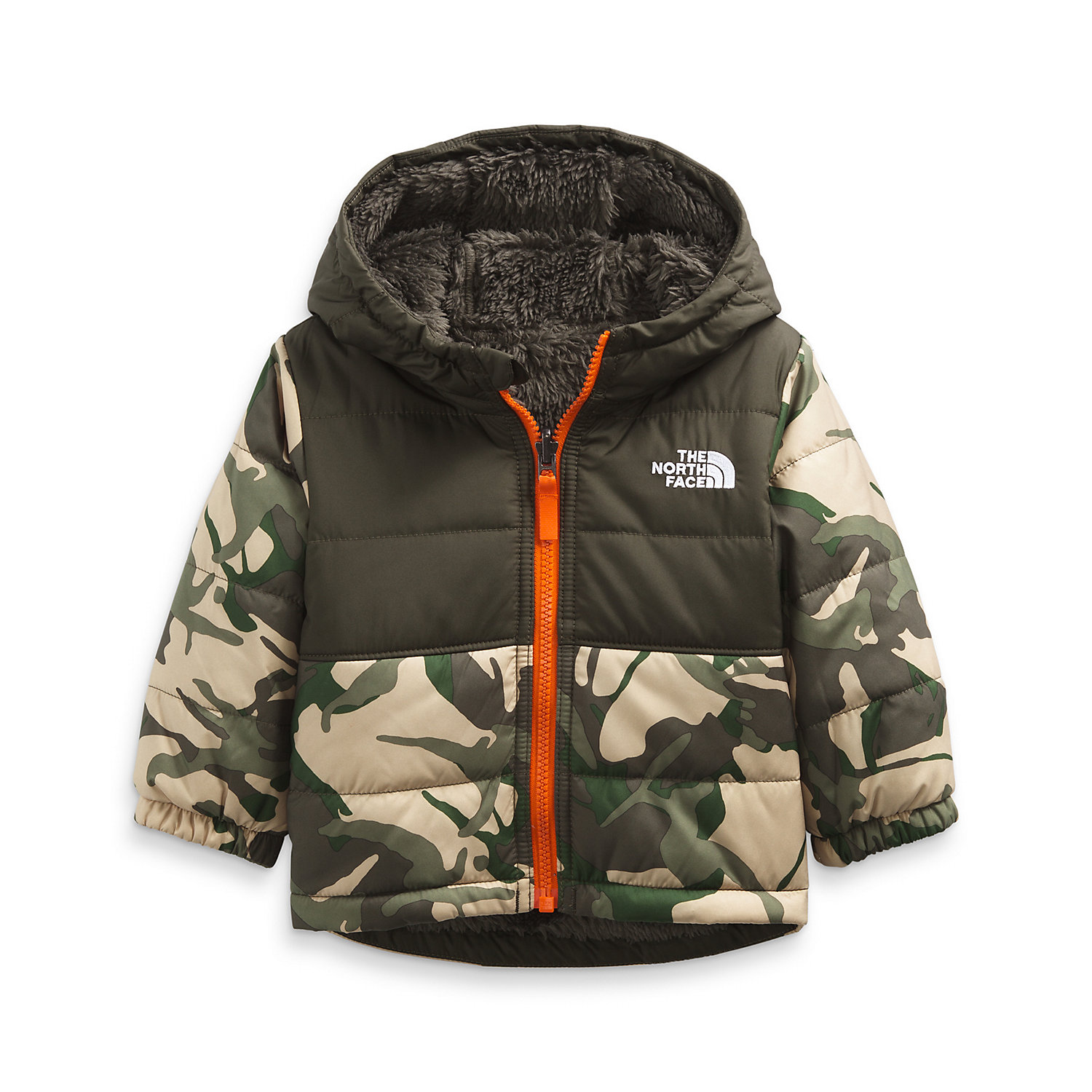 The North Face Infant Reversible Mount Chimbo Full Zip Hooded Jacket