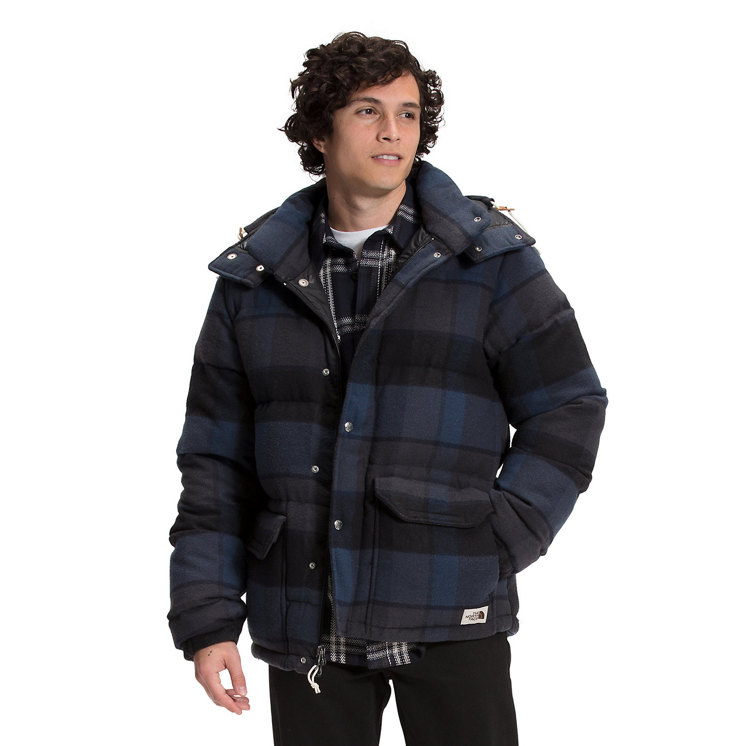 The North Face Mens Sierra Down Wool Parka