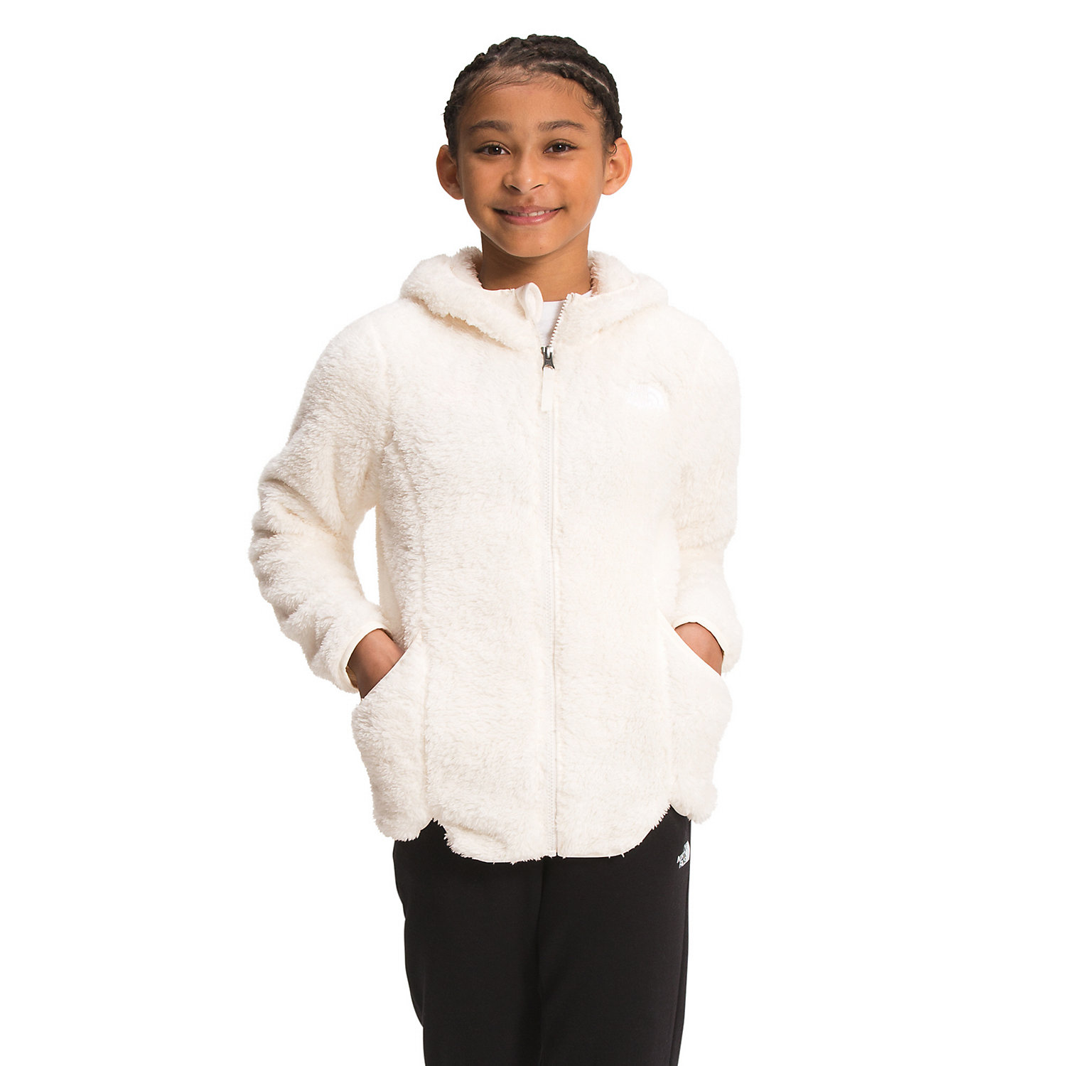 The North Face Girls Suave Oso Hooded Full Zip Jacket