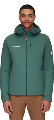 Mammut Men's Rime IN Flex hooded Jacket - Medium, Dark Jade