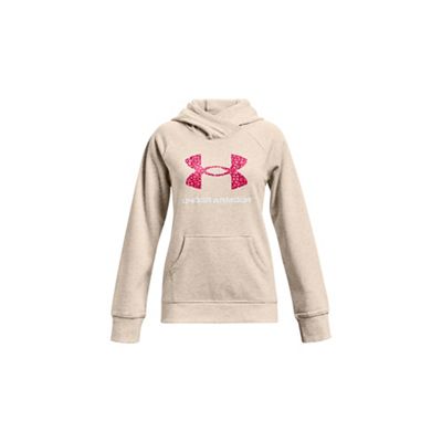 Under Armour Girls' Rival Core Logo Hoodie