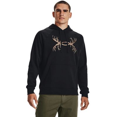 Under Armour Mens Rival Fleece Antler Hoodie