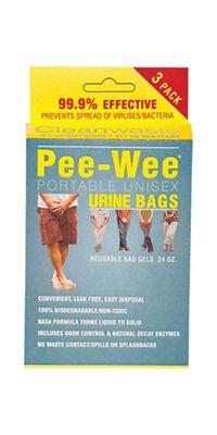 Cleanwaste Pee Wee Urine Bag-3 Pack/24 Single