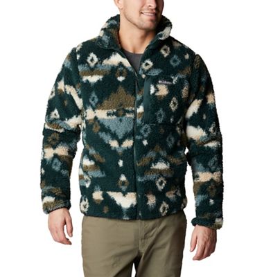 Columbia Men's Winter Pass Printed Fleece Full Zip Jacket - Moosejaw