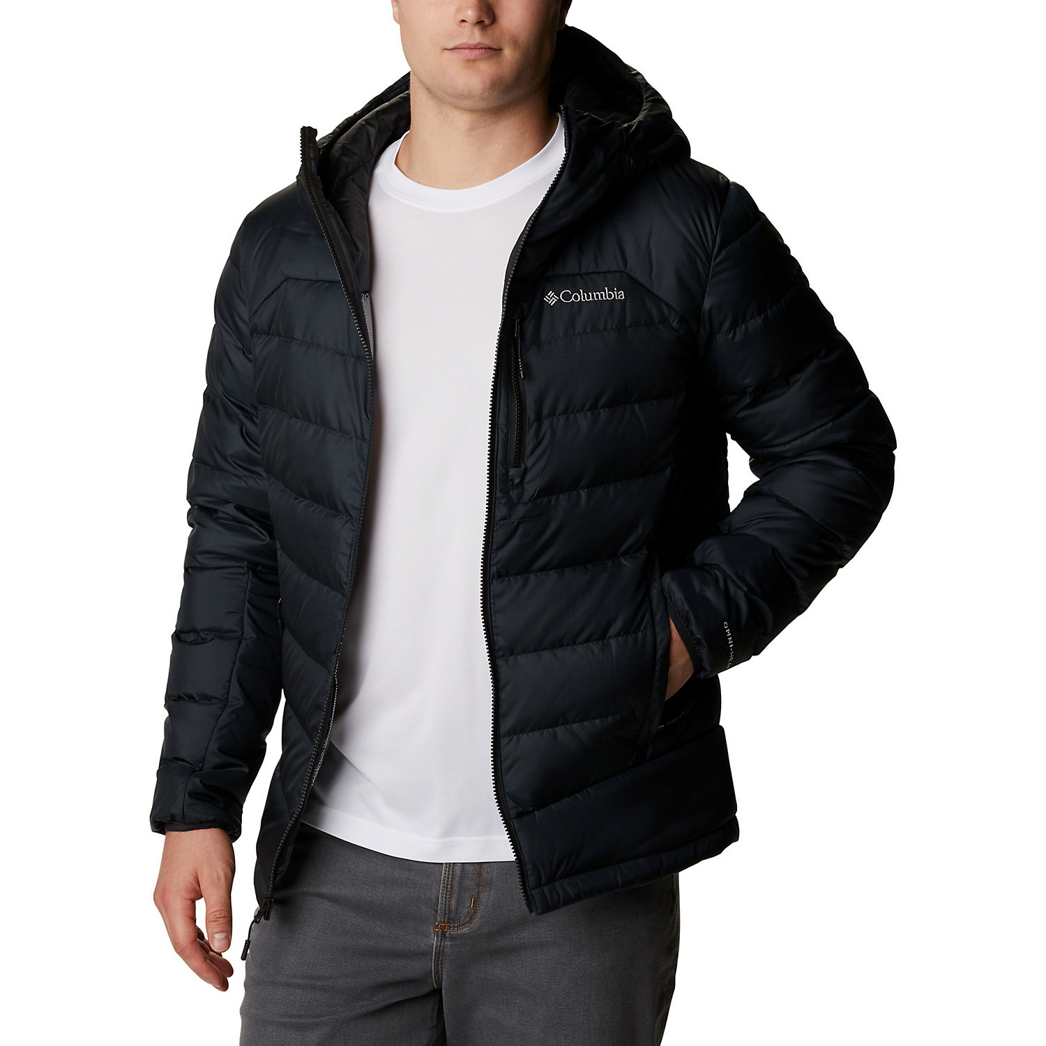 Columbia Mens Autumn Park Down Hooded Jacket