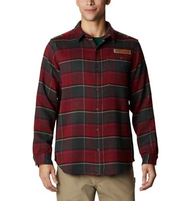 Columbia Mens Roughtail HW Field Flannel LS Shirt
