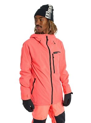 Burton Men's Peasy Jacket - Medium, Tetra Orange