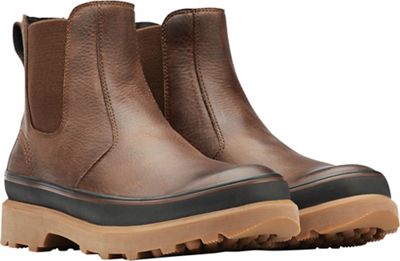 sorel men's caribou chelsea boots