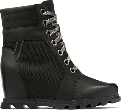 sorel women's lea wedge booties