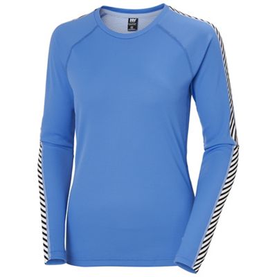 Helly Hansen Women's Lifa Active Stripe Crew Top - Moosejaw