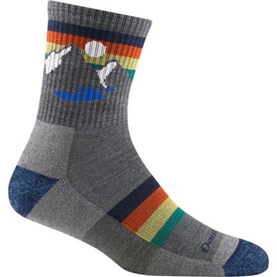 Darn Tough Vermont Darn Tough Juniors Sunset Ridge Jr Micro Crew Lightweight Sock