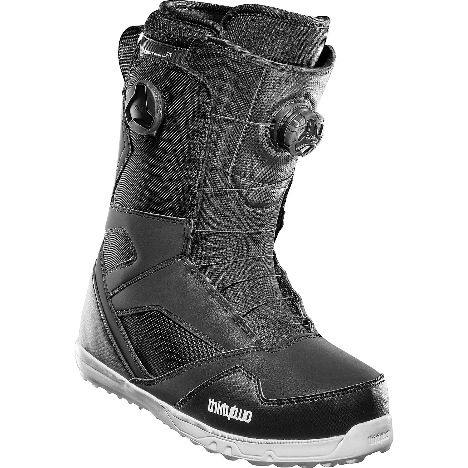 Thirty Two Mens STW Double Boa Snowboard Boot