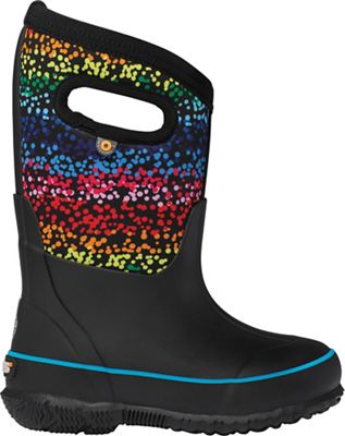 Bogs Kid's Classic Design A Boot Rainbow Dots Boot