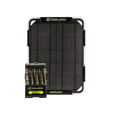 Goal Zero Nomad 5 With Guide 12 Plus Solar Kit