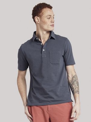 Faherty Mens Sunwashed Polo
