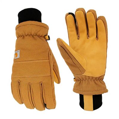 Carhartt Women's Insulated Duck/Synthetic Leather Knit Cuff Glove