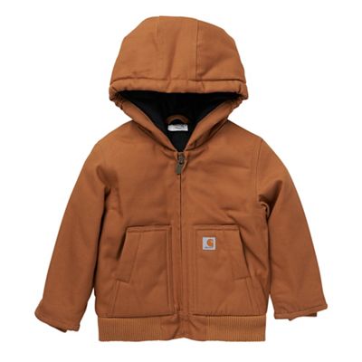 Carhartt Toddler Boys' Canvas Insulated Hooded Active Jacket