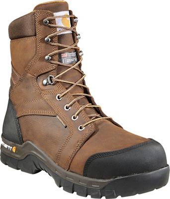 Carhartt Mens Rugged Flex 6 Inch Waterproof Insulated Work Boot - Composite Toe